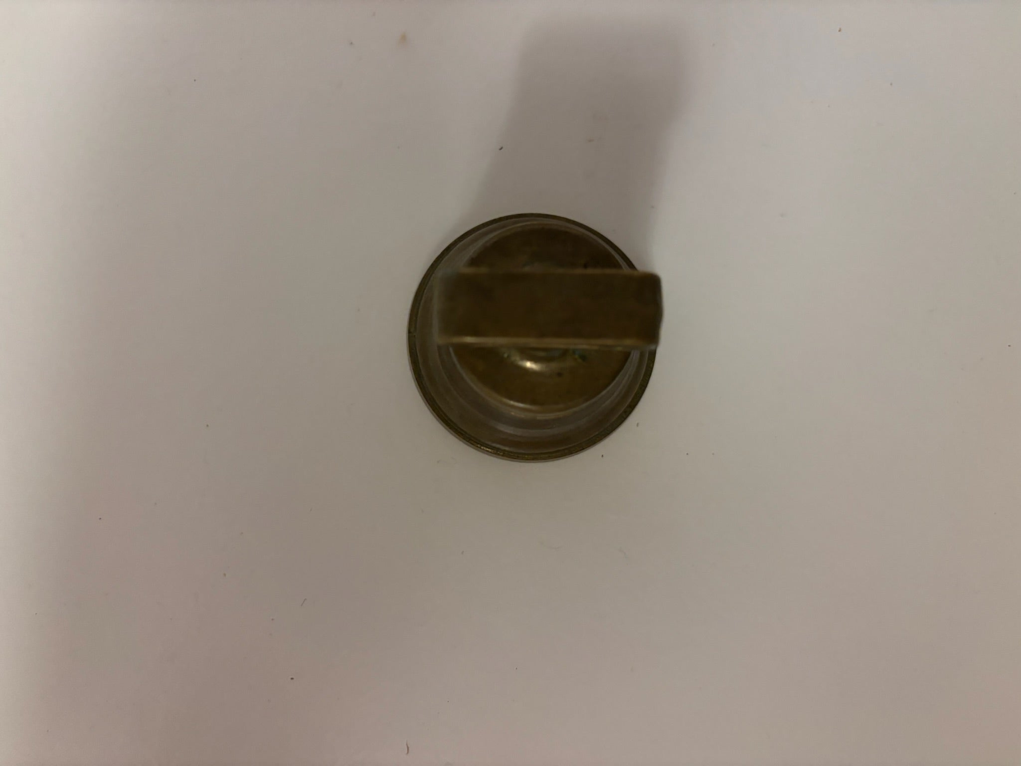 vintage brass bell, small