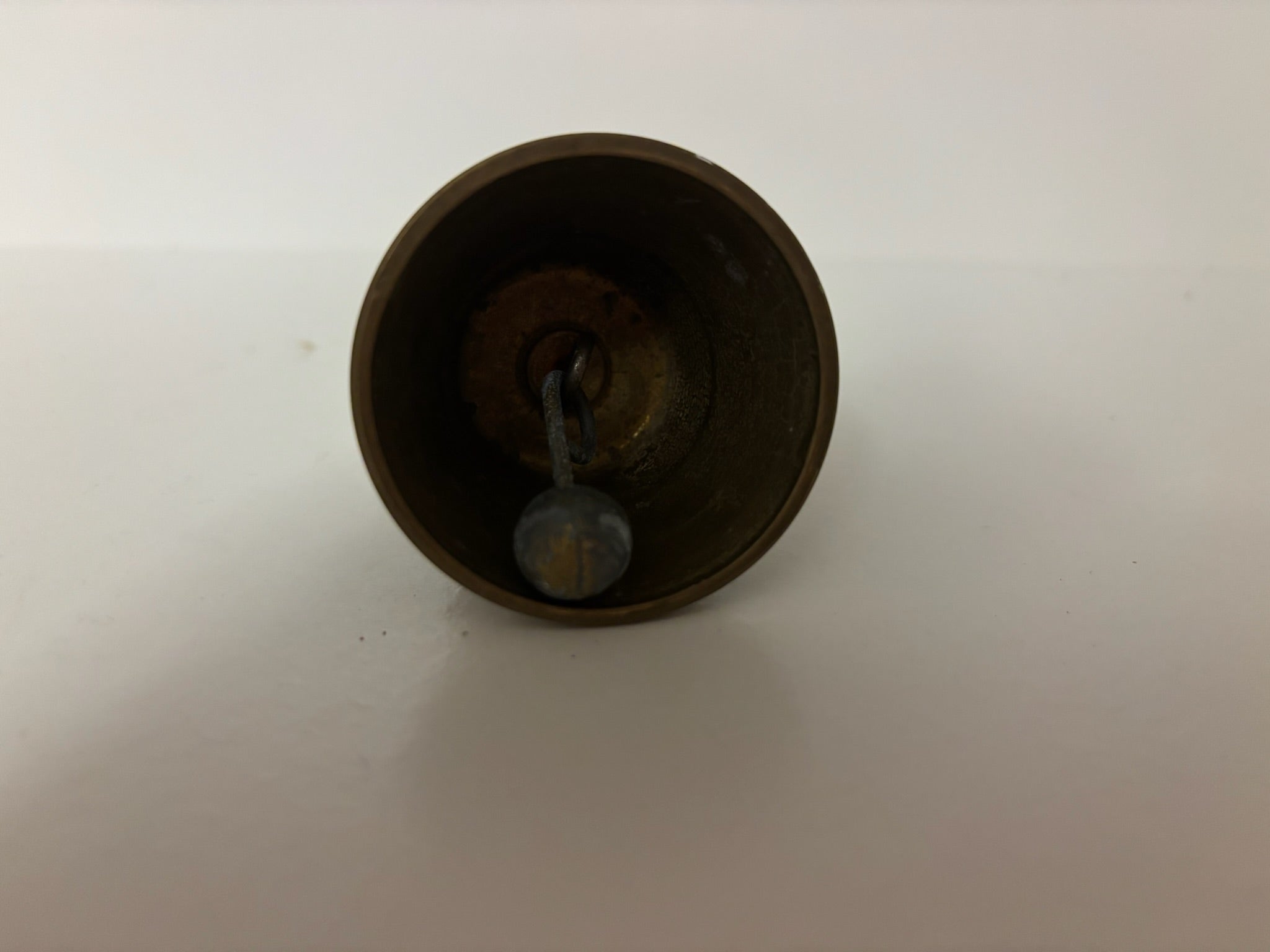 vintage brass bell, small