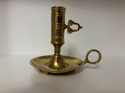 vintage brass chamberstick