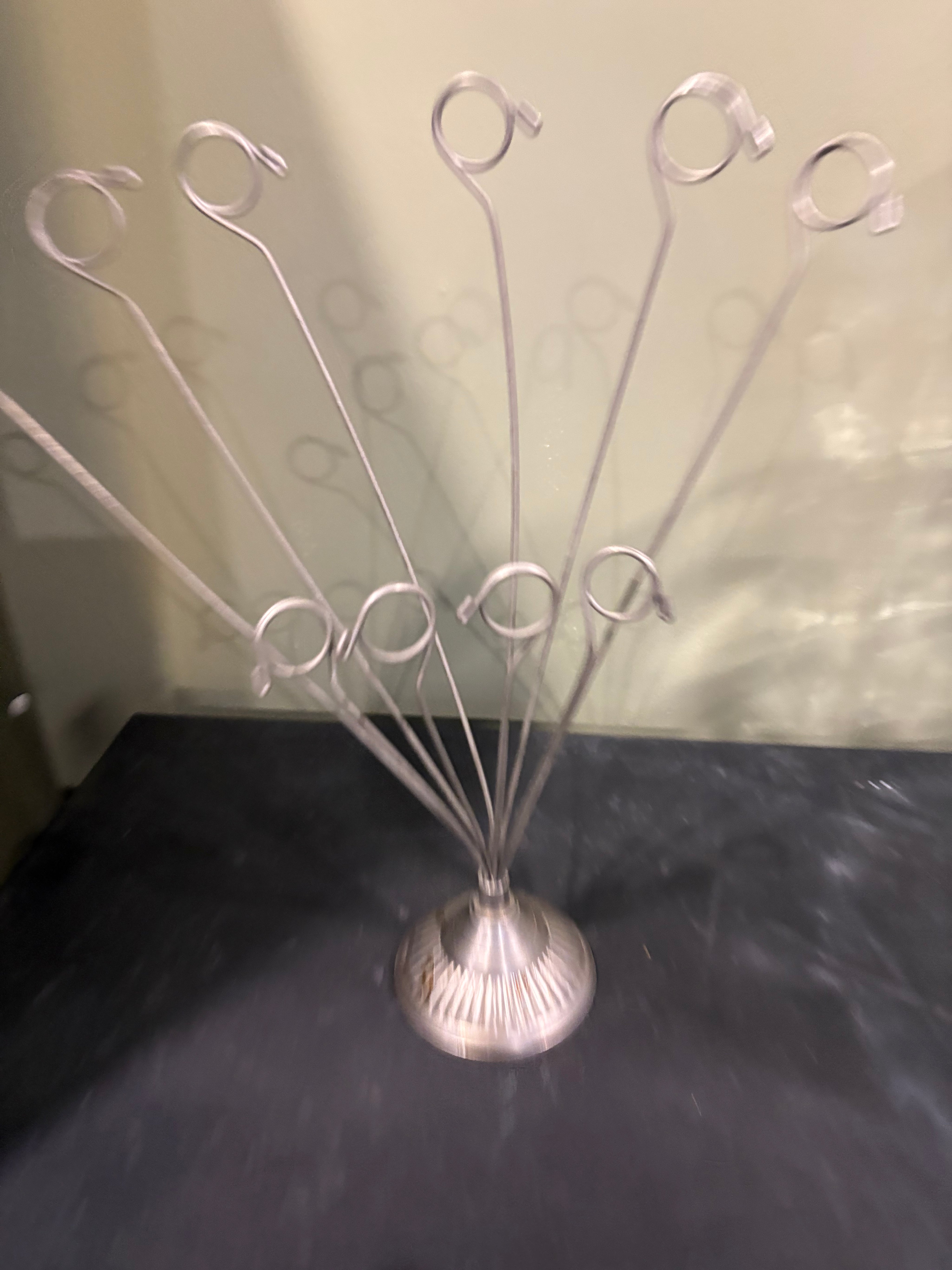 Metal Hoop Wire Display Rack
