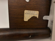 vintage oversized wooden skeleton key by Tell City Chair Co.