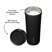 Corkcicle Commuter Cup - 17oz Ceramic Slate