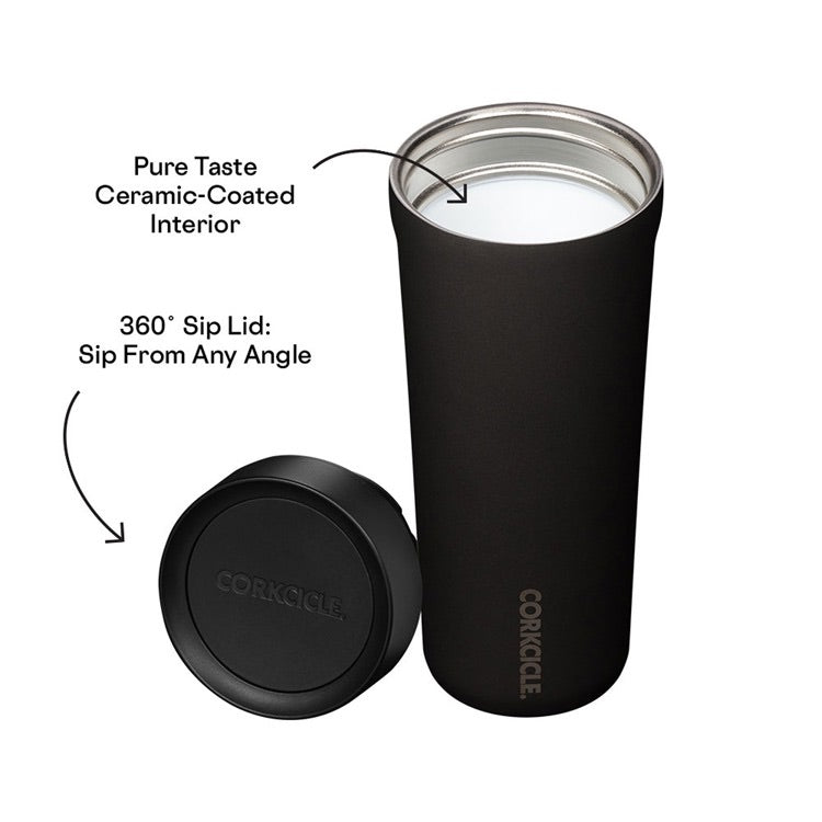 Corkcicle Commuter Cup - 17oz Ceramic Slate
