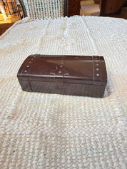 Bakelite Brown Card Box