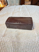 Bakelite Brown Card Box