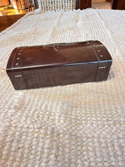 Bakelite Brown Card Box