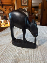 Hand-Carved Animal Figurine