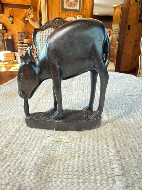 Hand-Carved Animal Figurine