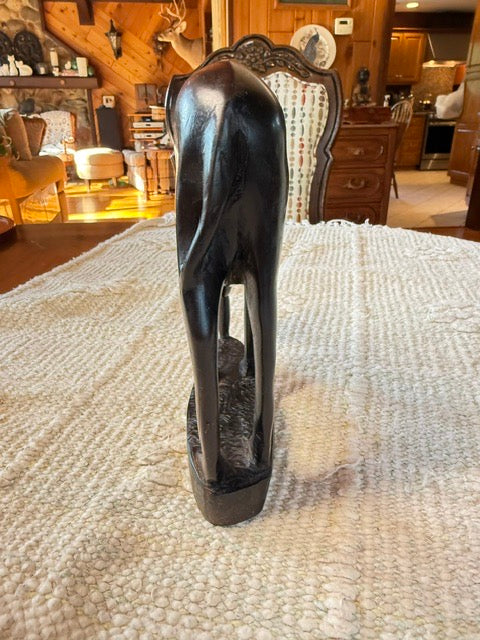 Hand-Carved Animal Figurine