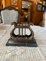 Bronze-Toned Desk Organizer
