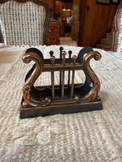 Bronze-Toned Desk Organizer