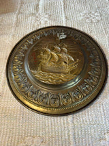 Peerage Brass Wall Plate