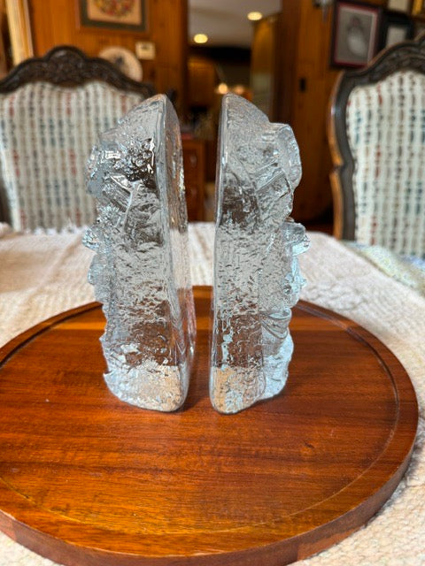 ICE FLOE AVIATOR BOOKENDS