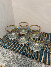 Clear Glass Lowball Tumblers
