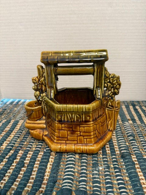 McCoy Pottery Wishing Well Planter