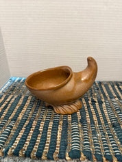 Frankoma Pottery Cornucopia Planter/Vase