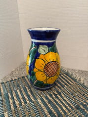 Hand Painted Mexican Vase