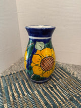 Hand Painted Mexican Vase