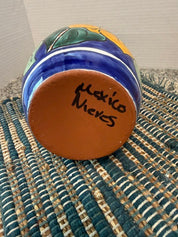 Hand Painted Mexican Vase