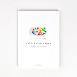Notepad with 12 Sheets of Heavy Watercolor Paper | 8.5" x 11"