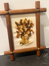 Vintage Fall Crewel