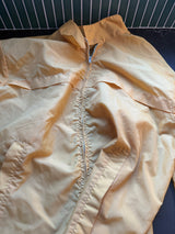 VTG yellow windbreaker