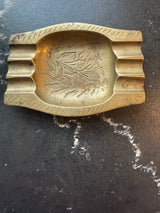 VTG etched brass catch all/ashtray