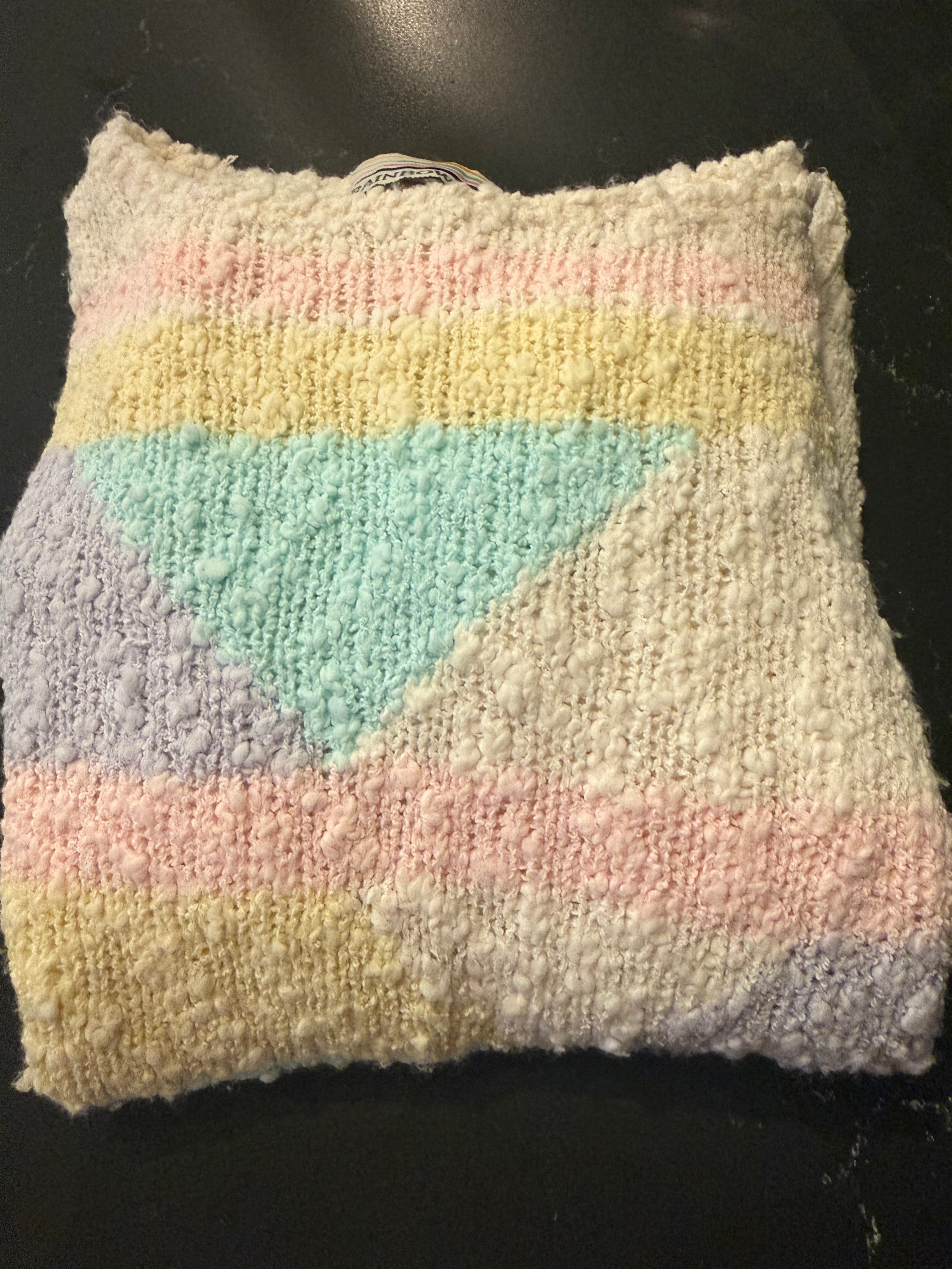 VTG Acrylic Sweater, Pastels