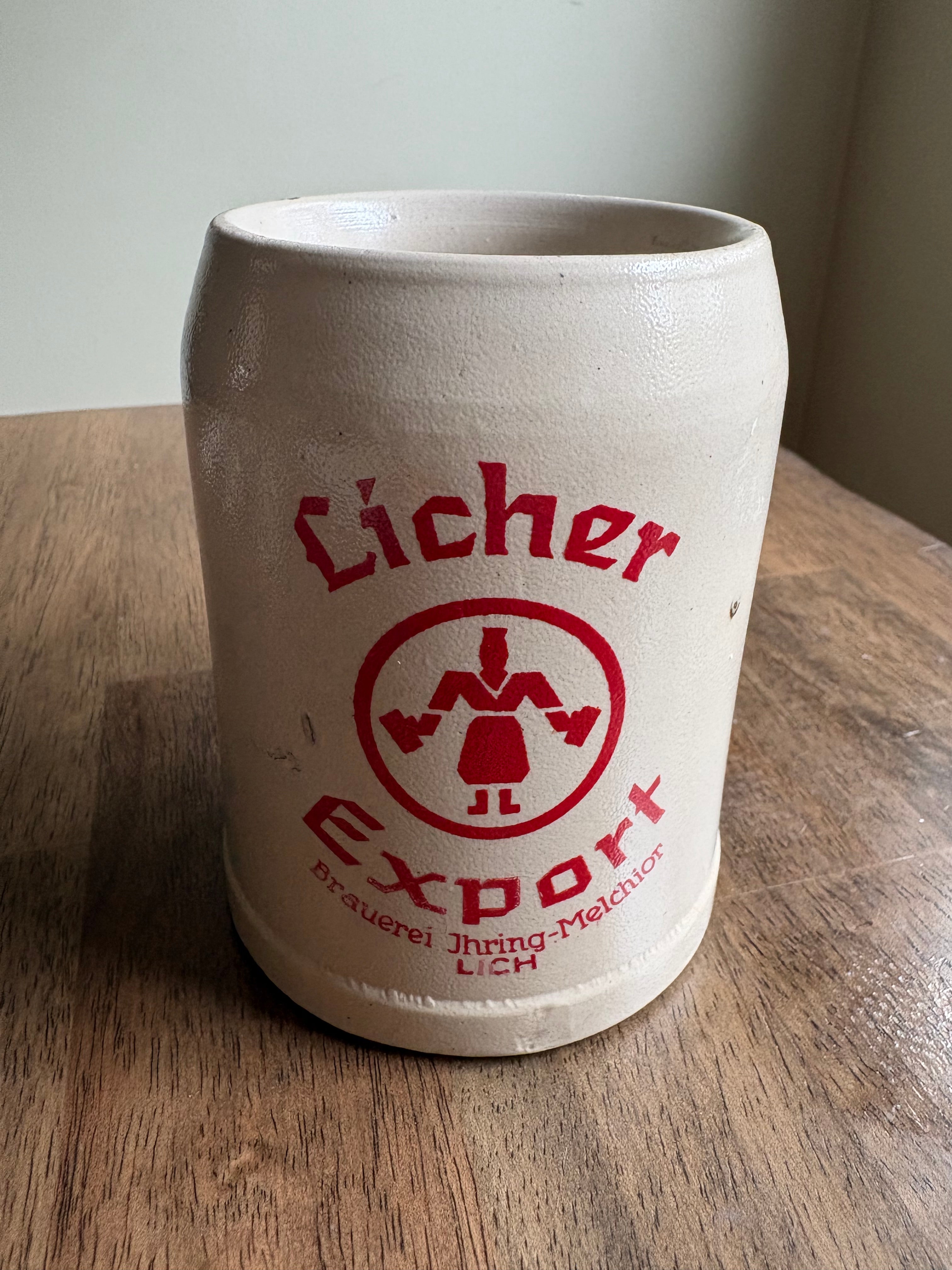 Licher Export Beer Stein