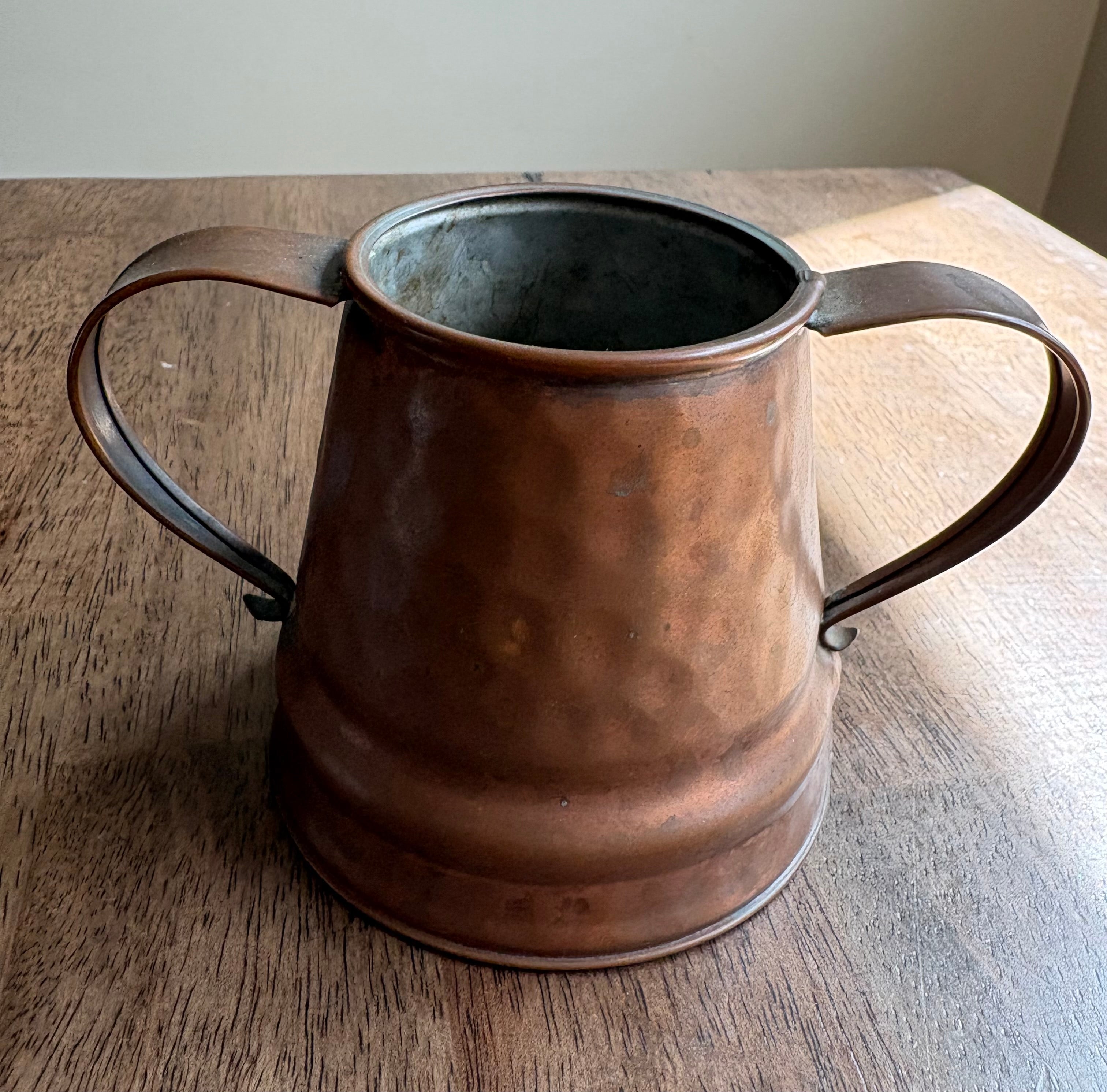 Georgian Copper Sugar Caddy