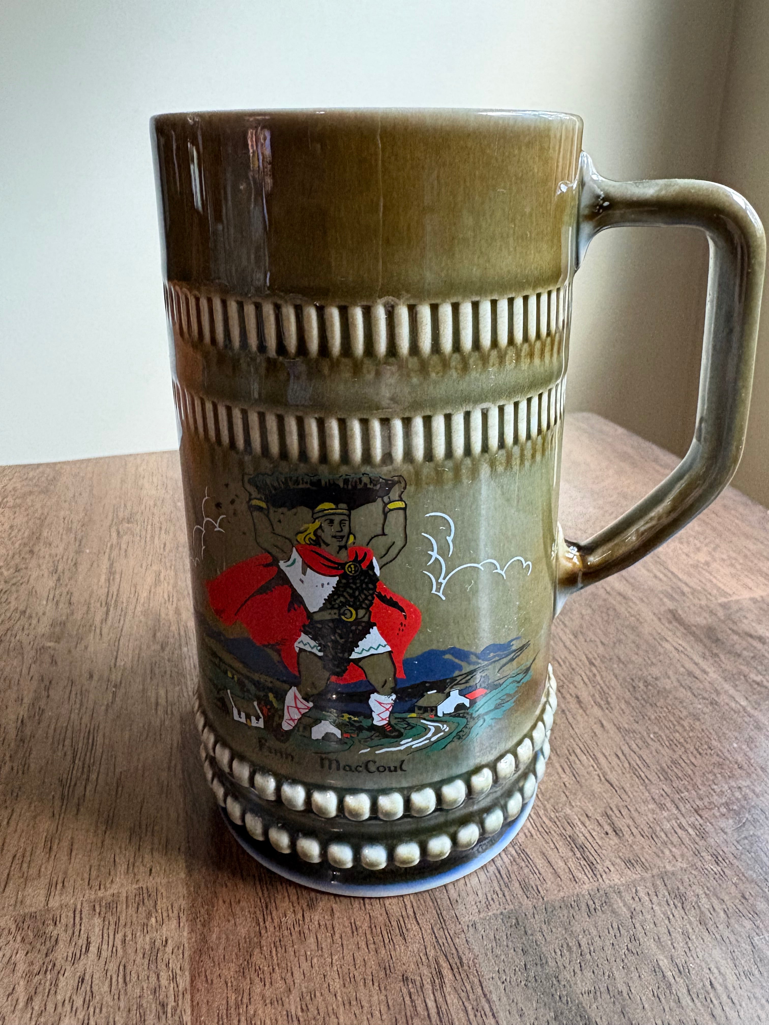 Wade Irish Pottery Finn McCool Stein