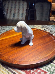 Porcelain Dog Figurine