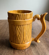 Vintage Ceramic Barrel Mug