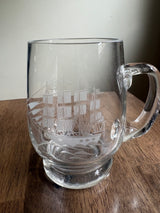 Clipper Ship Glass Mug