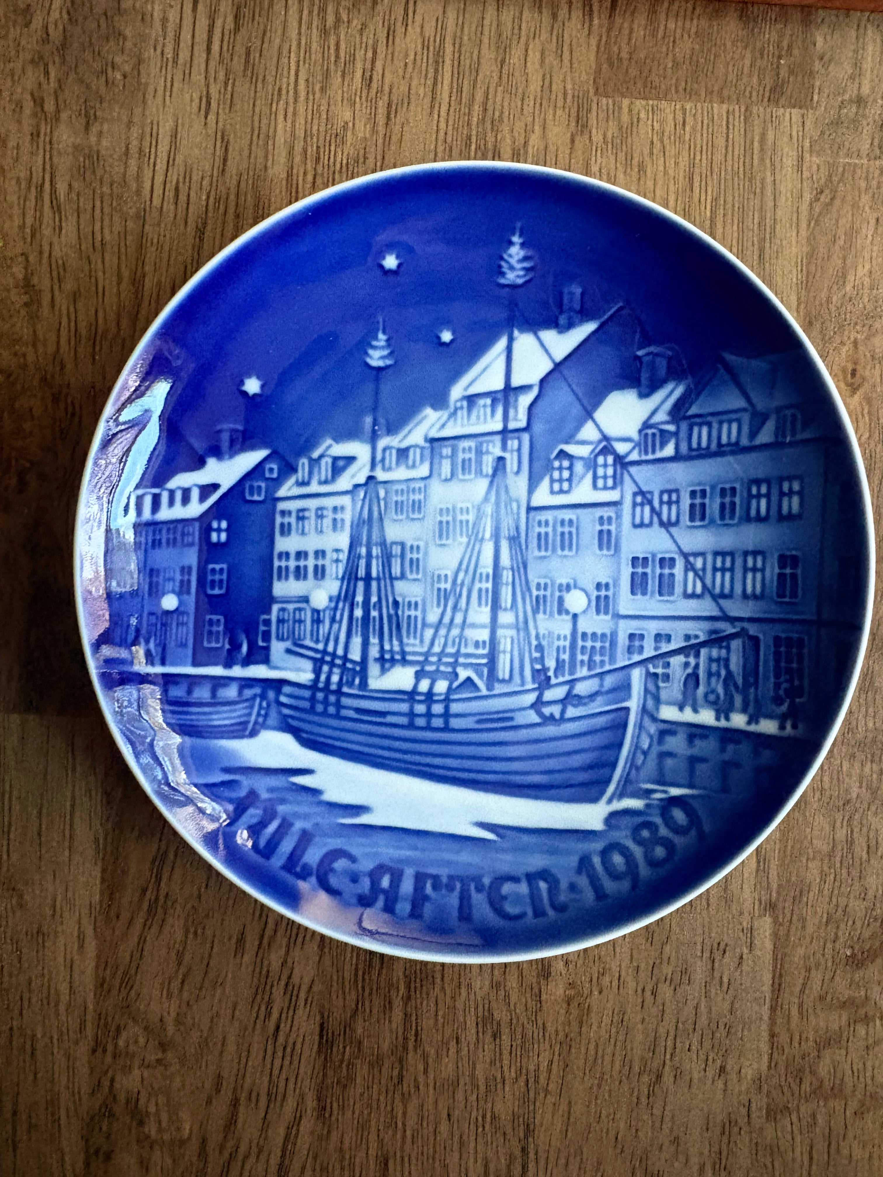 Copenhagen 1989 Boat Plate