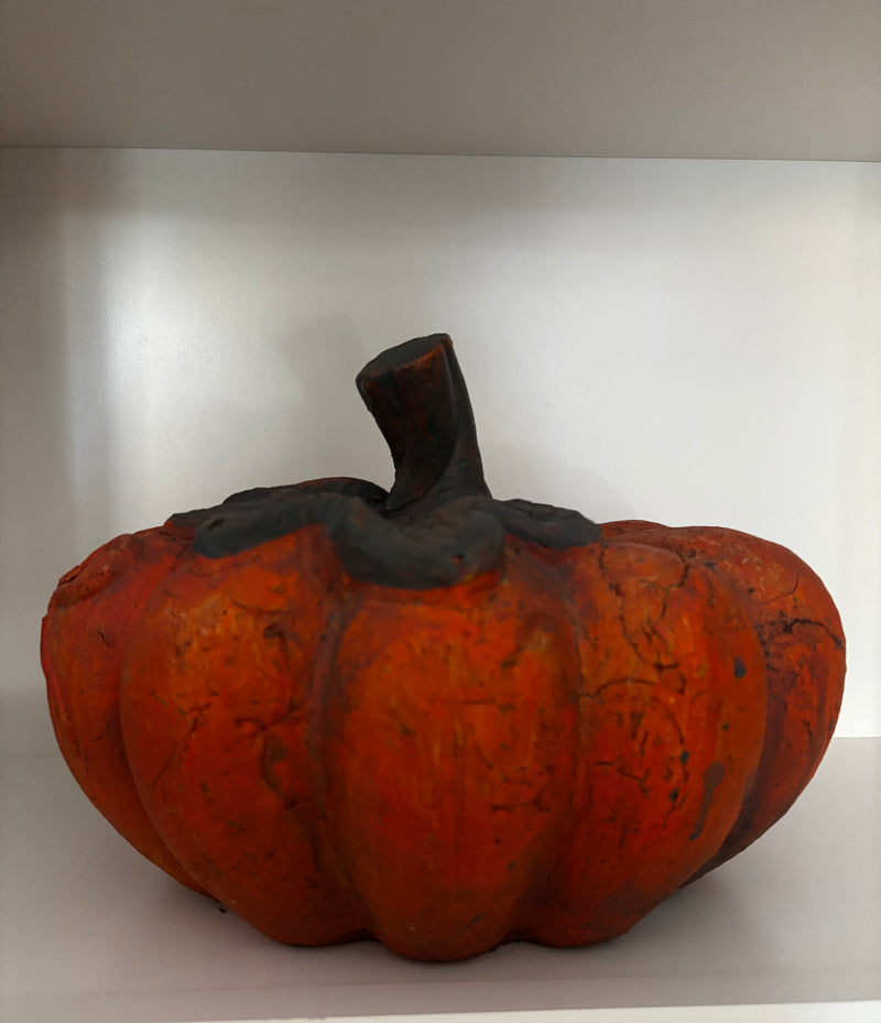 stone decorative pumpkin by 603 - Mavis Estate Edit