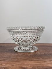 7” Wide Crystal Candy Dish