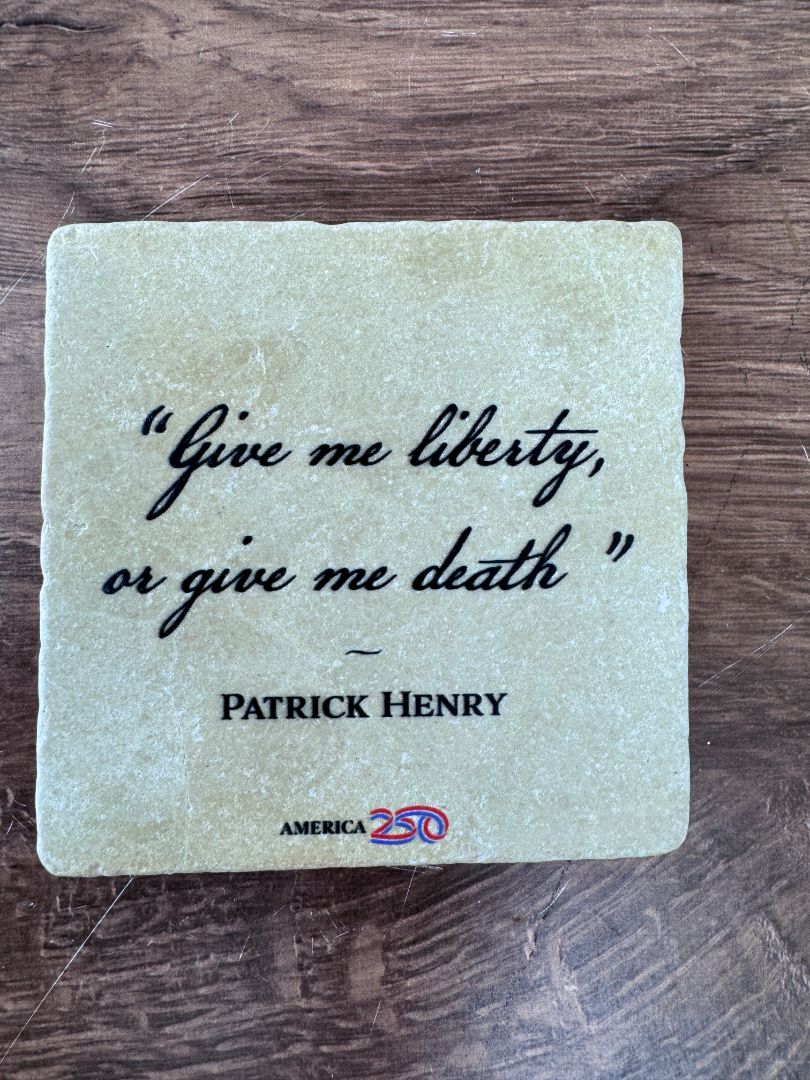 Give Me Liberty Stone Coaster