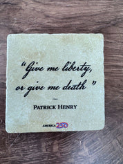 Give Me Liberty Stone Coaster