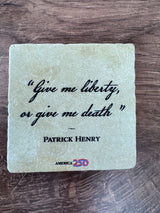 Give Me Liberty Stone Coaster