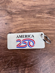 American Flag Key Chain