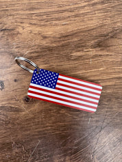 American Flag Key Chain