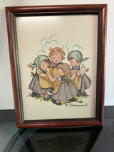 HUMMEL CROSS STITCH ART - DANCING ART