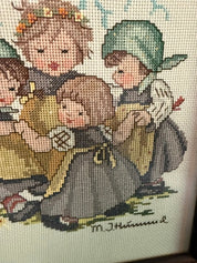 HUMMEL CROSS STITCH ART - DANCING ART