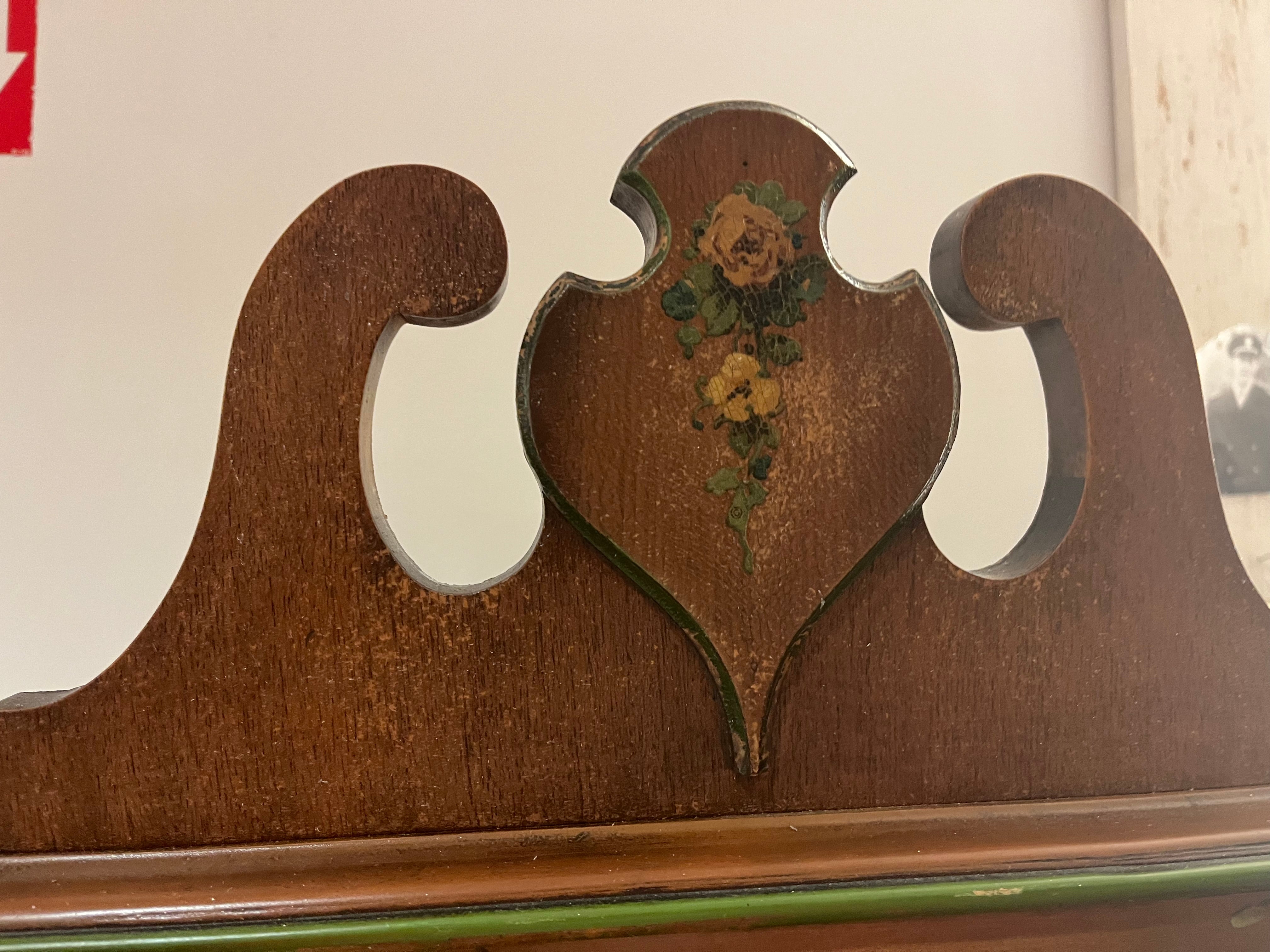 Antique Victorian Secretary Desk 69"T x 20"W x 15"D
