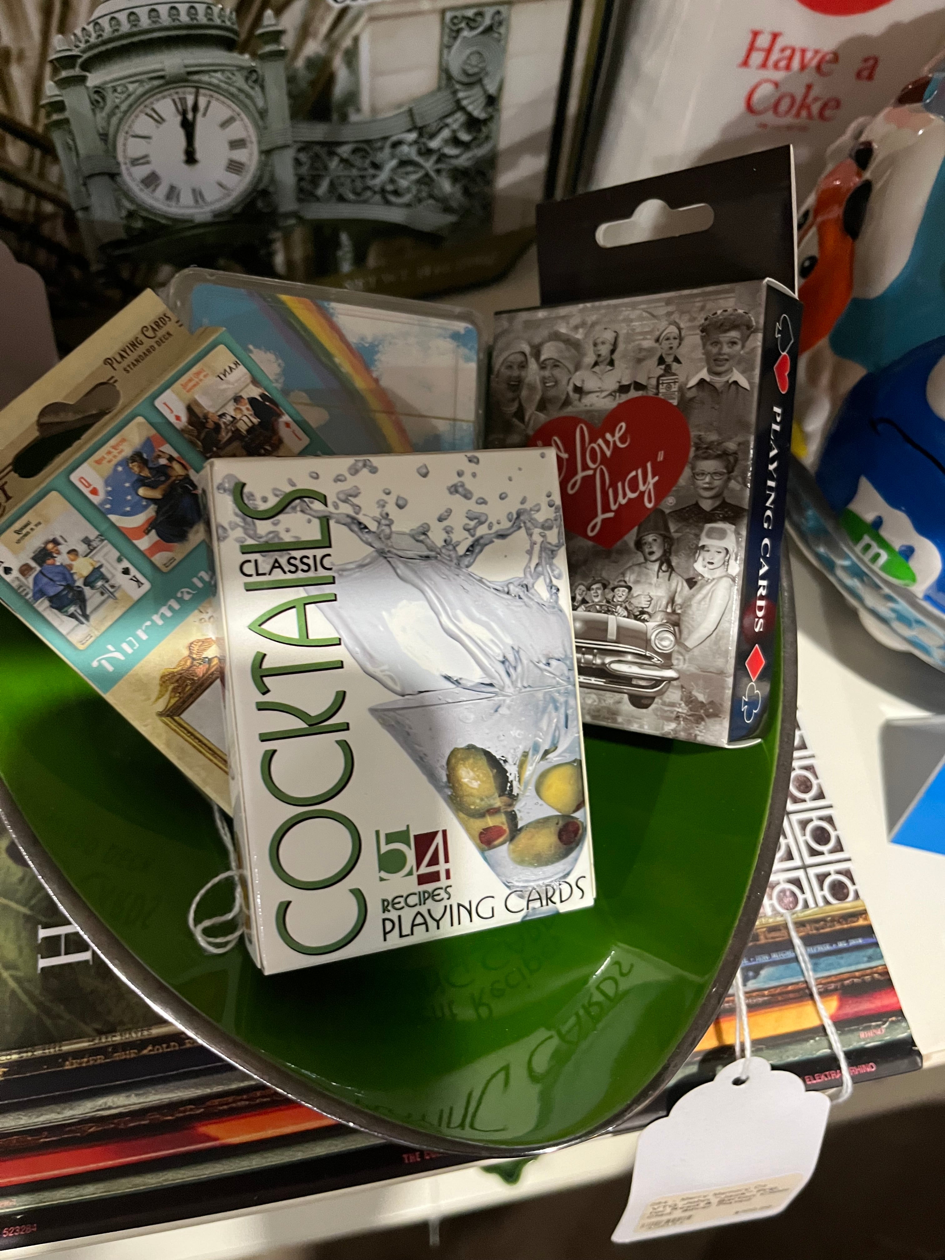 Cocktails Recipes Playing Cards -New