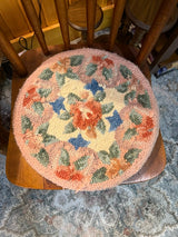 HAND-HOOKED SEAT CUSHIONS