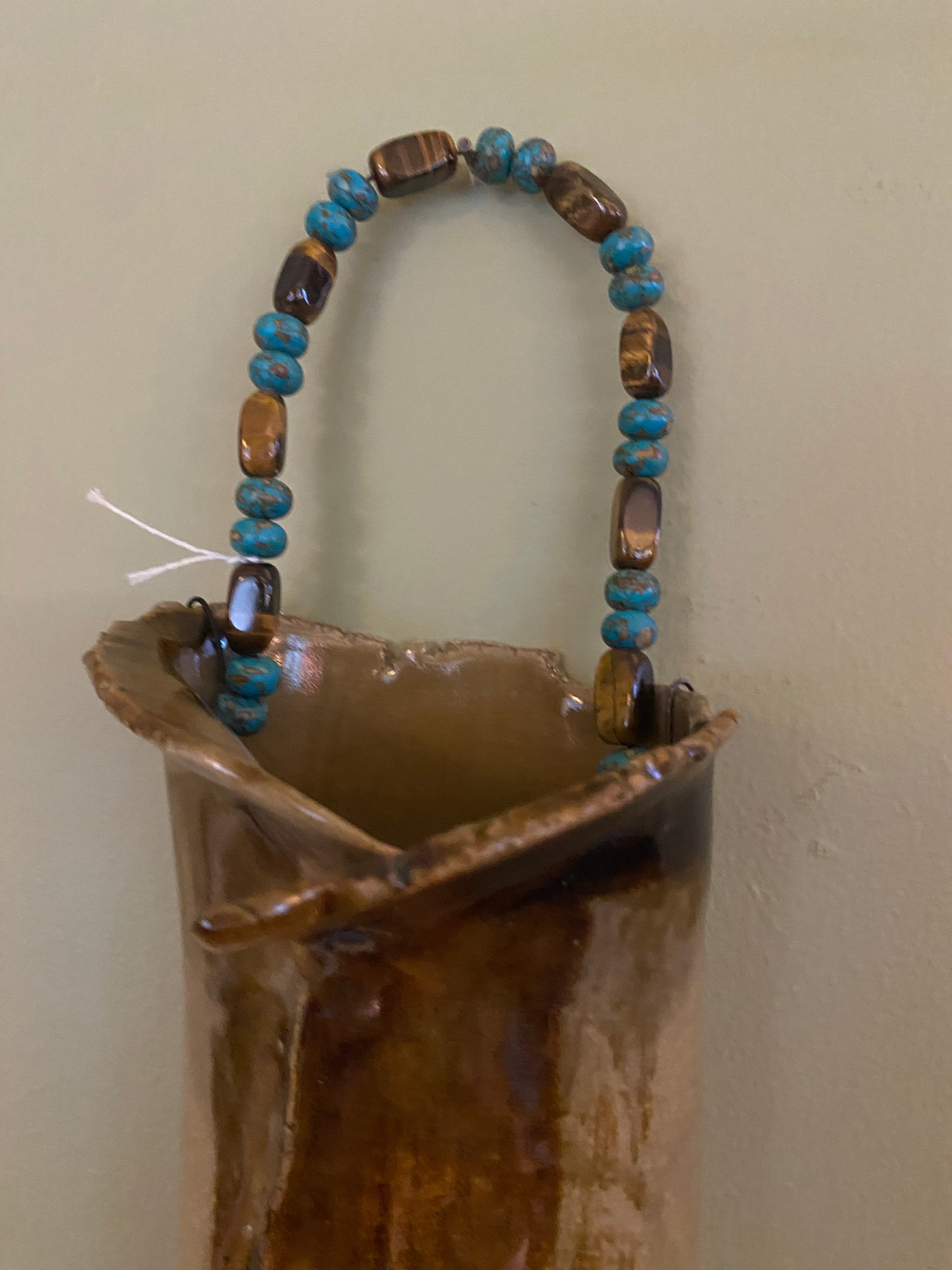 Pottery Wall Vase