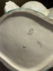 CERAMIC TURKEY TUREEN AND LADLE