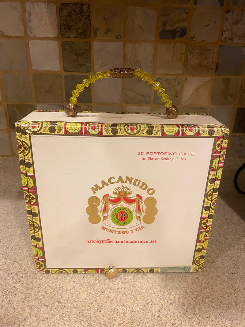 Upcycled Cigar Box Purse by 826 - MoEx Upcycling